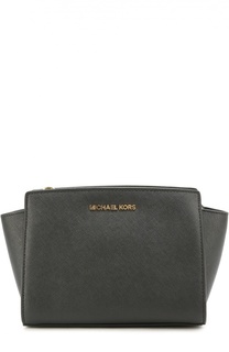 Сумка Selma Medium из сафьяновой кожи MICHAEL Michael Kors