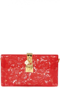 Клатч Dolce Box с кружевом Dolce &amp; Gabbana
