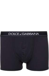 Хлопковые боксеры с широкой резинкой Dolce &amp; Gabbana