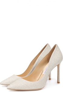 Туфли Romy с глиттером на шпильке Jimmy Choo