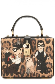Сумка Dolce Box с аппликацией DG Family Dolce &amp; Gabbana