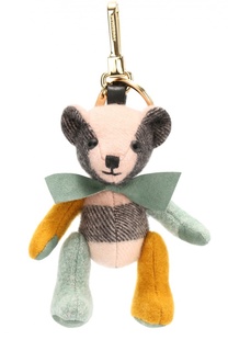Брелок Thomas Bear из кашемира в клетку Burberry
