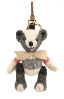 Брелок Thomas Bear из кашемира в клетку Burberry