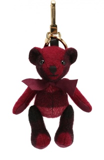 Брелок Thomas Bear из кашемира в клетку Burberry