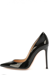 Лаковые туфли Gianvito 105 на шпильке Gianvito Rossi