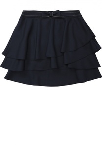 Юбка из шерсти со складками Aletta