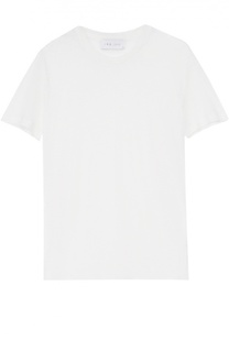 Льняная удлиненная футболка прямого кроя Iro