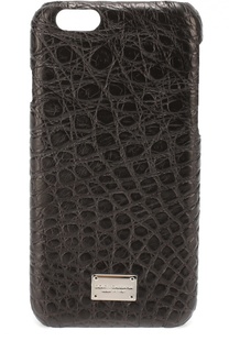 Чехол для iPhone 6/6S из кожи крокодила Dolce &amp; Gabbana