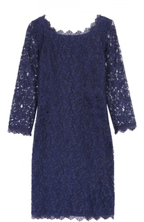 Кружевное мини-платье с укороченным рукавом Diane Von Furstenberg