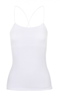 Облегающий топ на тонких бретельках T by Alexander Wang