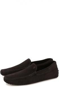 Замшевые мокасины Gommino Driver Tod’s