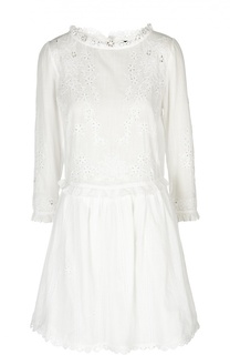 Кружевное мини-платье с оборками Zadig&amp;Voltaire