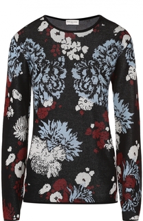 Пуловер прямого кроя с цветочным принтом Dries Van Noten