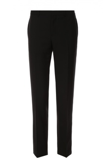 Шерстяные брюки прямого кроя с декоративной цепью Givenchy