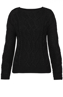 Укороченный пуловер фактурной вязки с круглым вырезом Denim&amp;Supply by Ralph Lauren