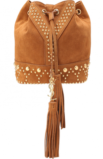Замшевая сумка Y Studs Small Saint Laurent