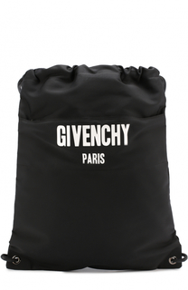 Текстильный рюкзак с логотипом бренда Givenchy