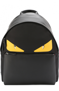Комбинированный рюкзак с аппликацией Bag Bugs Fendi
