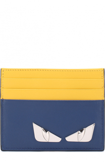 Кожаный футляр для кредитных карт с отделкой Bag Bugs Fendi