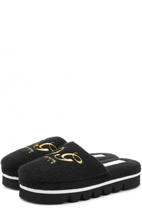 Домашние туфли с вышивкой Dolce &amp; Gabbana