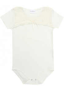 Боди из хлопка с декором La Perla