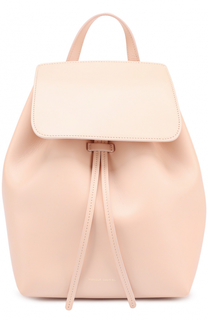 Кожаный рюкзак с клапаном Mini Backpack Mansur Gavriel