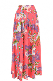 Шелковая юбка-макси с цветочным принтом Diane Von Furstenberg