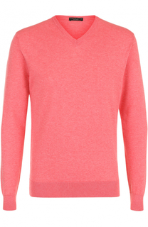 Хлопковый пуловер тонкой вязки TSUM Collection