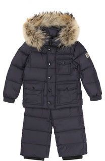 Комплект из пуховика и комбинезона Moncler Enfant