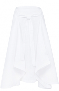 Льняная юбка асимметричного кроя Lisa Marie Fernandez