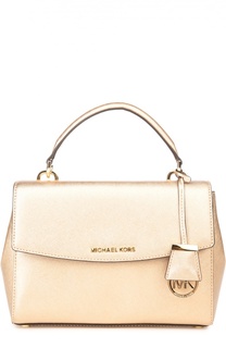 Сумка Ava Small из сафьяновой кожи MICHAEL Michael Kors