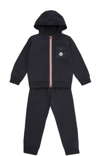 Хлопковый спортивный костюм Moncler Enfant