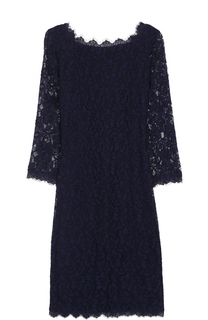 Кружевное платье-футляр Diane Von Furstenberg