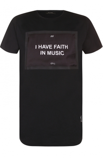 Хлопковая футболка с принтом Religion
