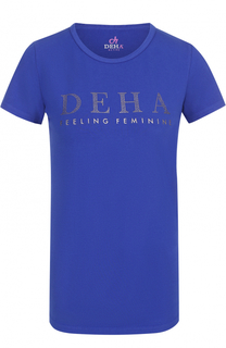 Спортивная футболка с контрастной отделкой Deha