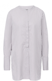 Удлиненная хлопковая блуза в полоску Isabel Marant