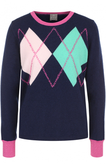 Кашемировый пуловер с круглым вырезом FTC