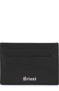 Кожаный футляр для кредитных карт с логотипом бренда Brioni