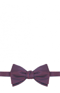 Шелковый галстук-бабочка с узором Eton