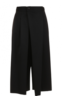 Укороченные широкие брюки с карманами Yohji Yamamoto