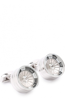 Запонки с кристаллами Swarovski Tateossian