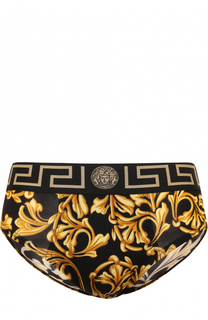 Брифы из вискозы с широкой резинкой Versace