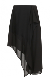 Шелковая юбка ассиметричного кроя Acne Studios