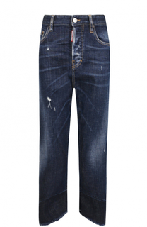 Укороченные джинсы прямого кроя Dsquared2