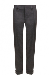 Укороченные брюки из шерсти Dsquared2