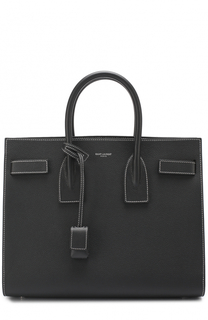 Сумка Sac De Jour Small с контрастной прострочкой Saint Laurent