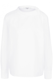 Хлопковая блуза прямого кроя Atlantique Ascoli