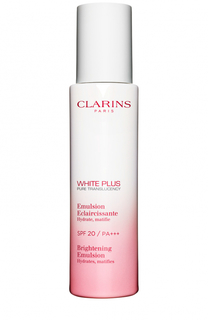 Матирующая эмульсия, осветляющая тон кожи White Plus SPF 20 Clarins