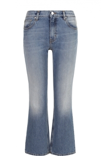 Укороченные расклешенные джинсы с потертостями Iro