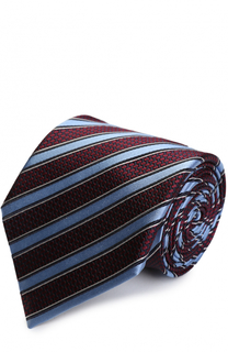 Шелковый галстук в полоску Ermenegildo Zegna